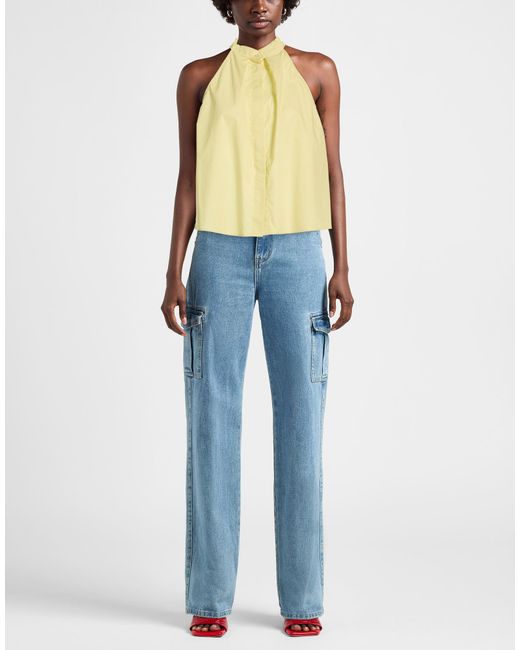 MAX&Co. Yellow Shirts