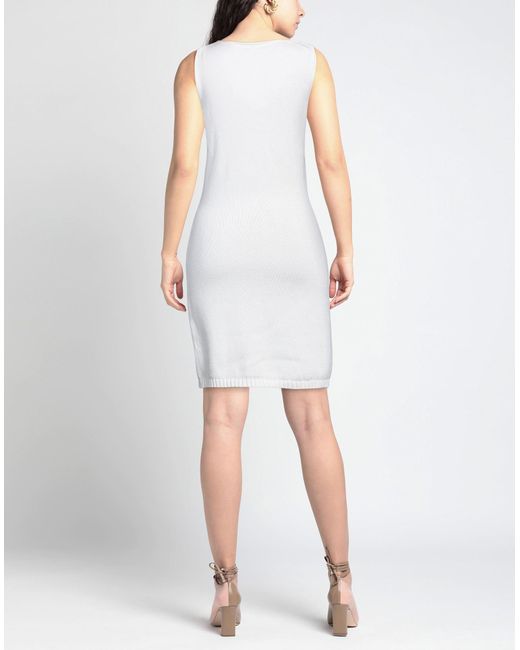 Rossopuro White Mini Dress