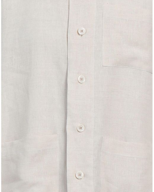 Grey Daniele Alessandrini Hemd in White für Herren