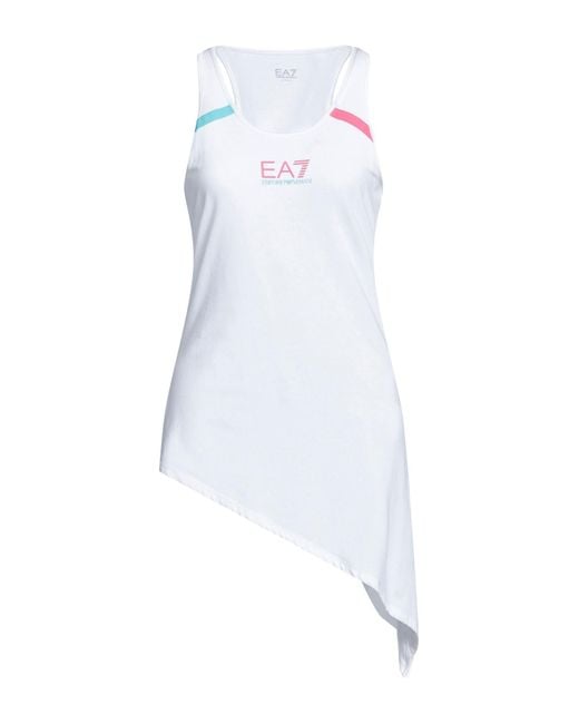 EA7 White Tank Top