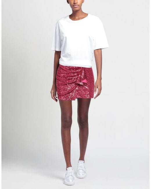 Pinko Red Shorts & Bermuda Shorts