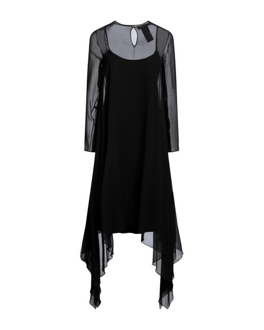 Max Mara Black Midi Dress