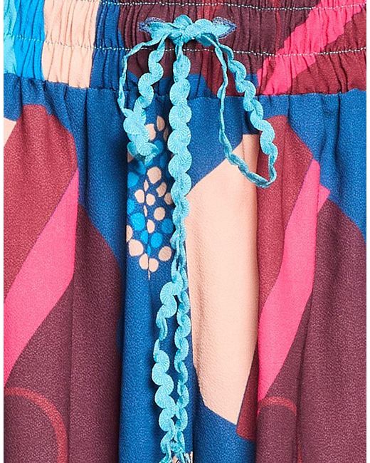 ME FUI Blue Shorts & Bermuda Shorts Polyester, Elastane