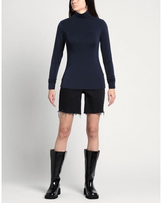 Rhude Blue T-Shirt Polyester, Elastane