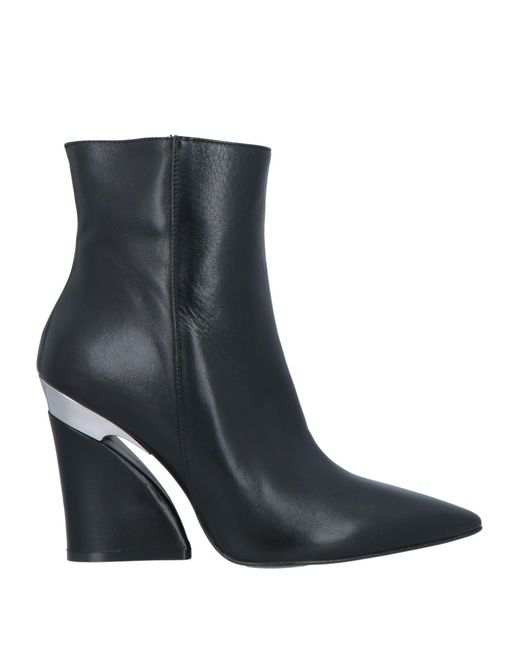 Wo Milano Black Ankle Boots