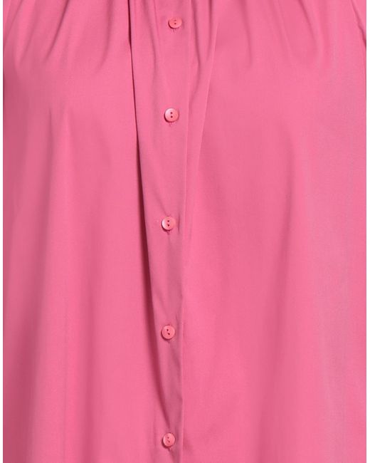 Xacus Pink Shirt Cotton, Polyamide, Elastane