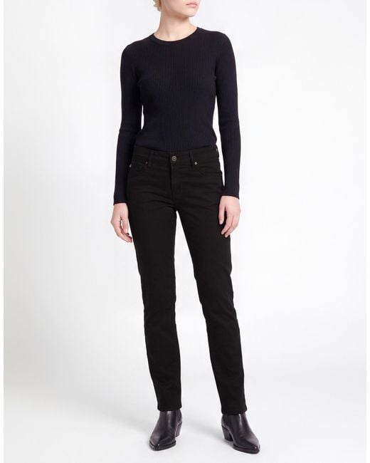 Roy Rogers Black Pants Cotton, Elastane