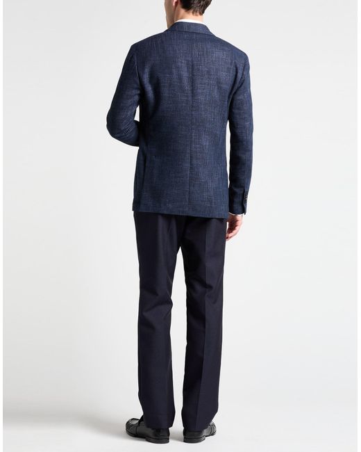 Lardini Blue Blazer for men