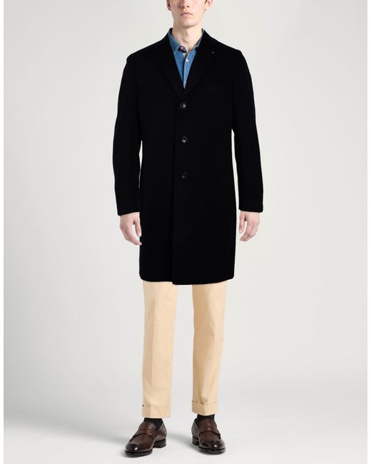 Tagliatore Mantel in Black für Herren