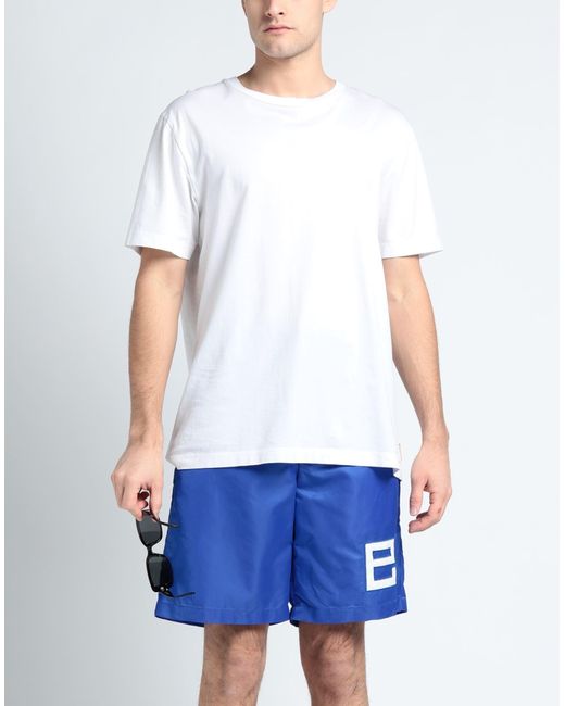 Pieces Blue Beach Shorts And Trousers for men