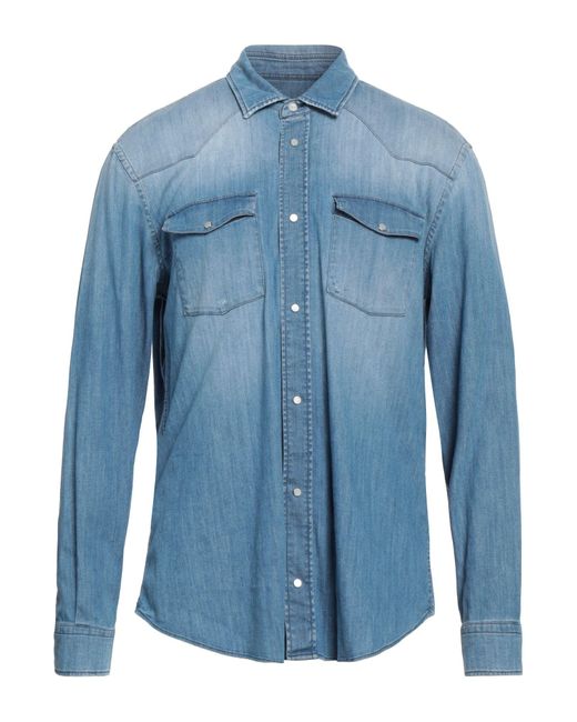 Camicia Jeans di Dondup in Blue da Uomo