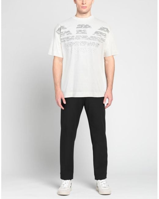 Emporio Armani White T-shirt for men