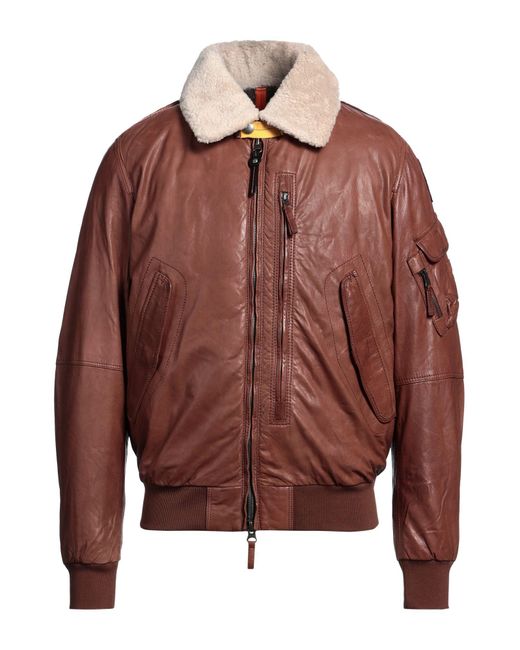 Parajumpers Brown Jacket for men