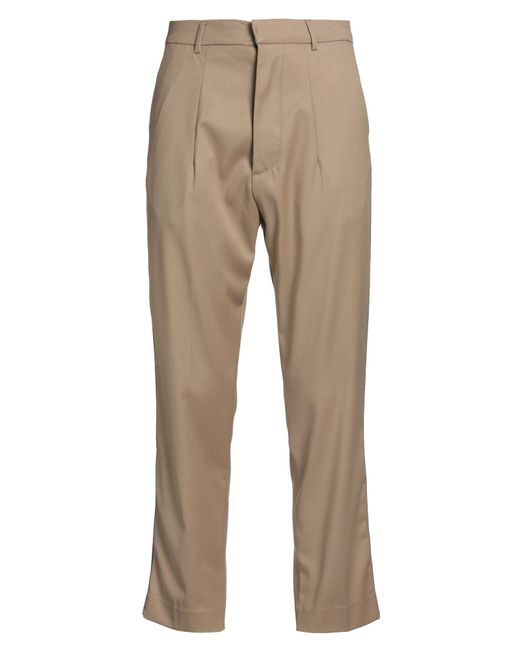 Gaelle Paris Natural Pants Polyester, Viscose, Elastane for men