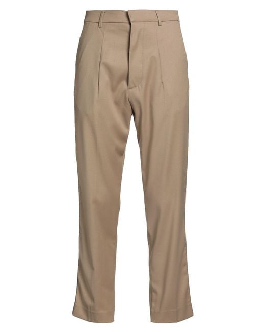 Gaelle Paris Natural Pants Polyester, Viscose, Elastane for men