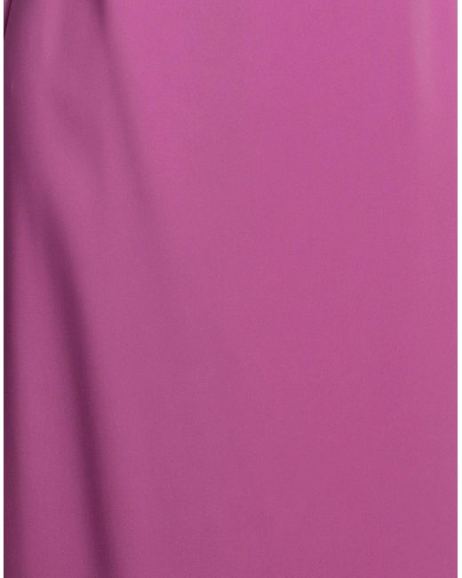 Patrizia Pepe Purple Midi-Kleid