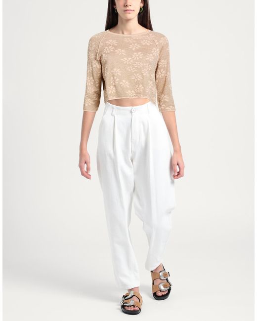 ALESSIA SANTI Natural Sweaters