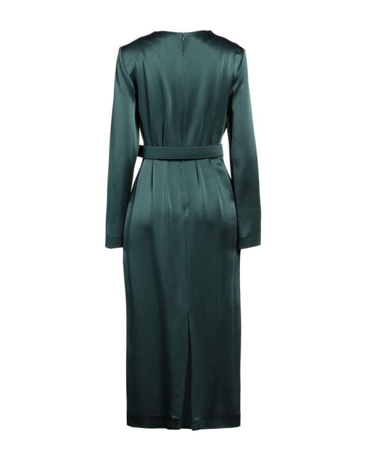 Rochas Green Midi Dress