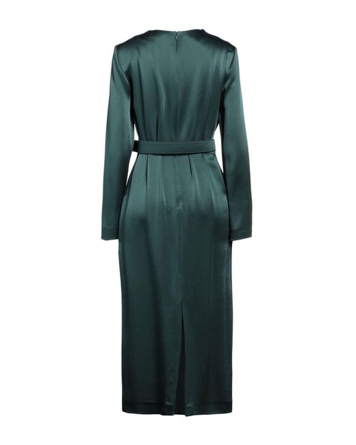 Rochas Green Midi Dress