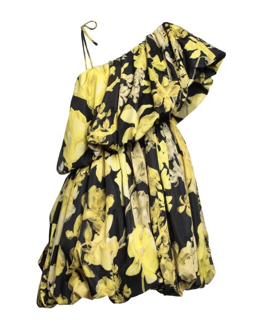 Kika Vargas Yellow Mini Dress