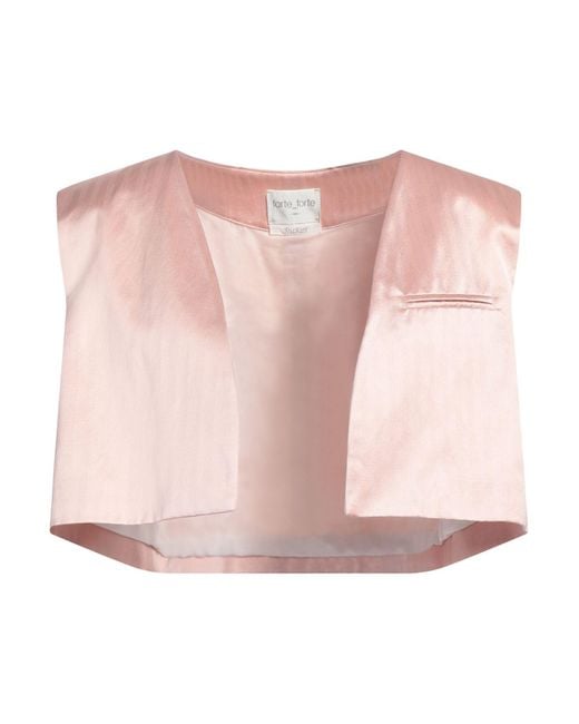 Forte_forte Pink Waistcoat