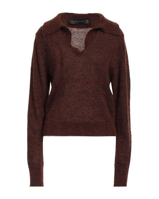FEDERICA TOSI Brown Jumper