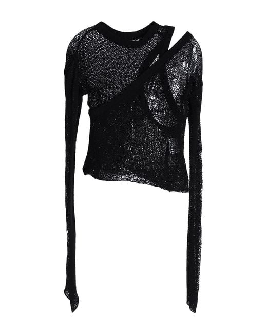 Rick Owens Black Sweater for men