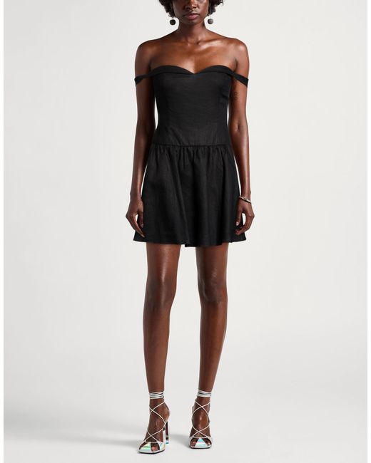 Reformation Black Mini Dress