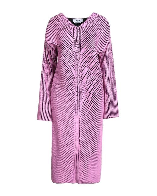 Vestido Midi MSGM de color Purple
