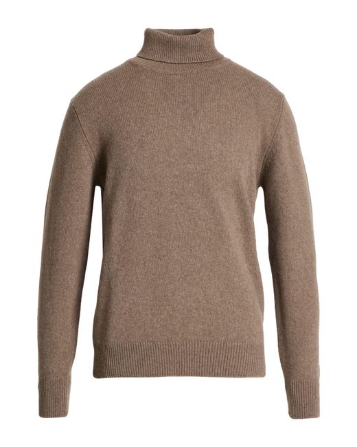 Aragona Brown Turtleneck for men