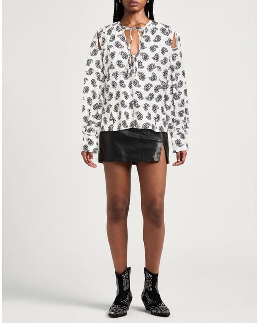 Top MSGM de color White