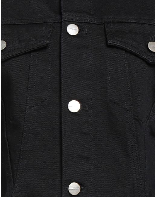 Marc Jacobs Black Denim Outerwear Cotton