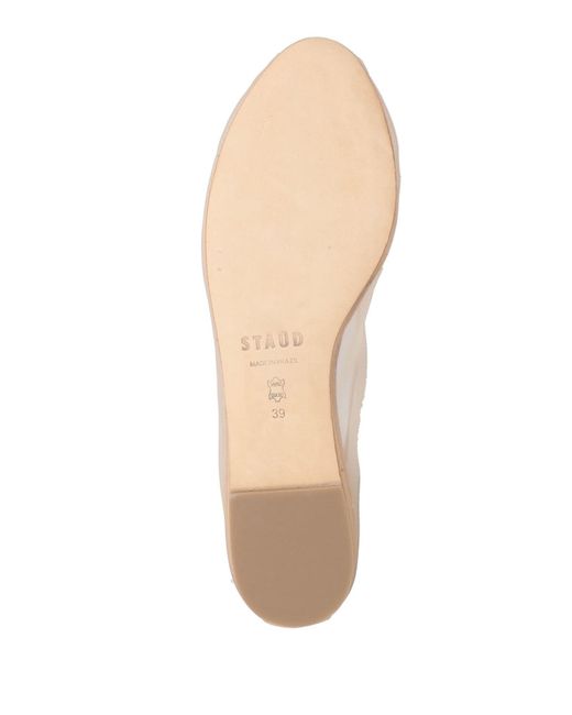 Staud Natural Ballet Flats