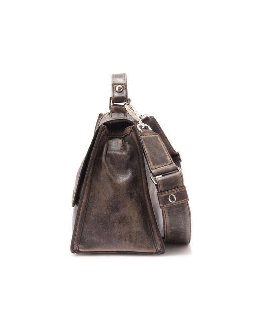 Orciani Brown Schultertasche
