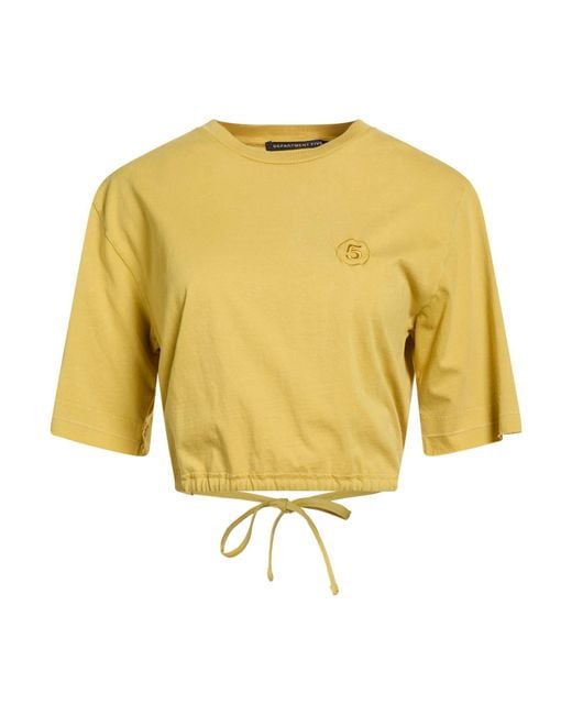 Department 5 Yellow T-Shirts