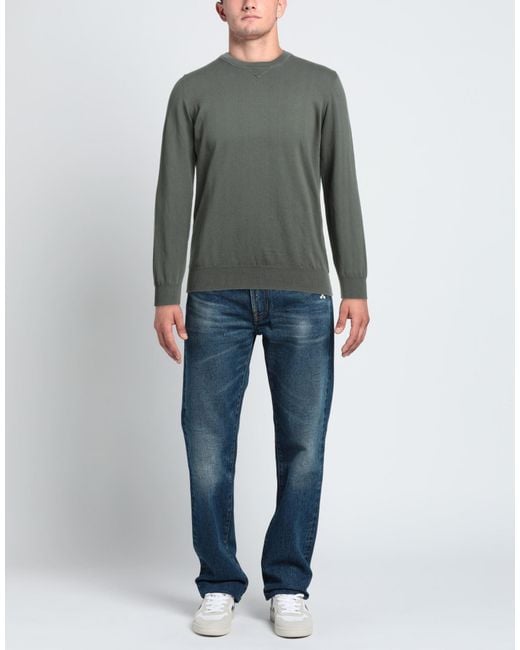 Alpha Studio Gray Jumper for men