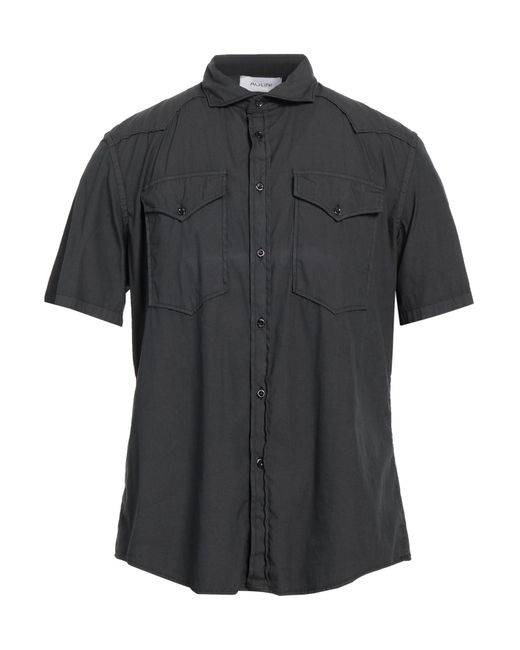 Aglini Black Shirt for men