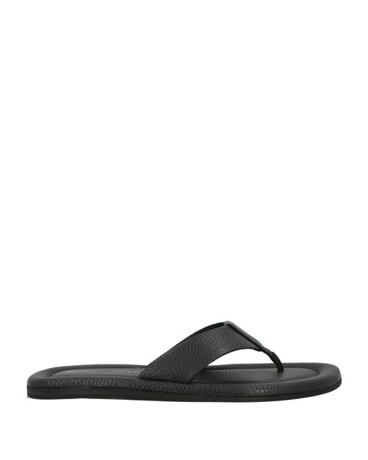 Proenza Schouler Black Thong Sandal