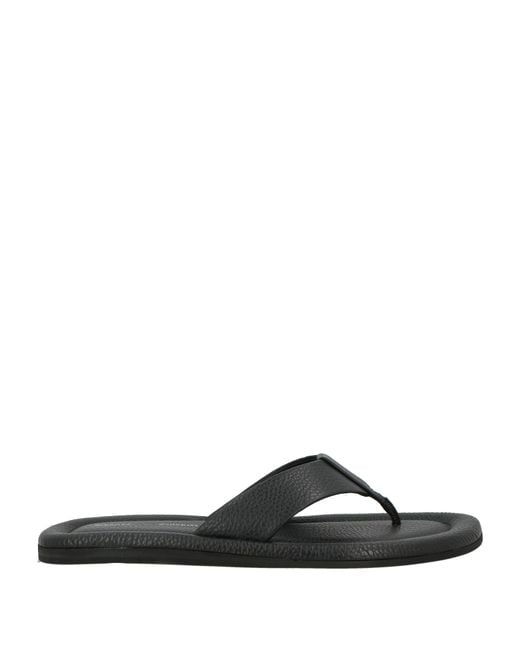 Proenza Schouler Black Thong Sandal