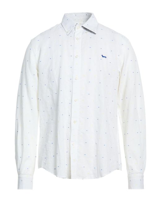 Harmont & Blaine White Shirt Textile Fibers for men