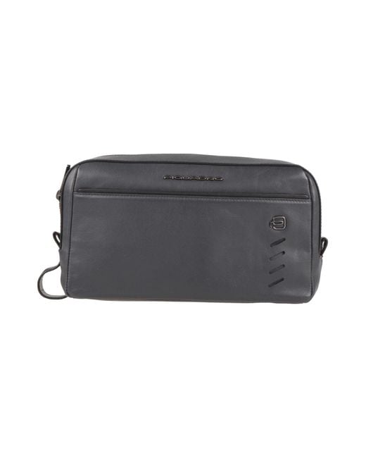 Piquadro Gray Beauty Case for men