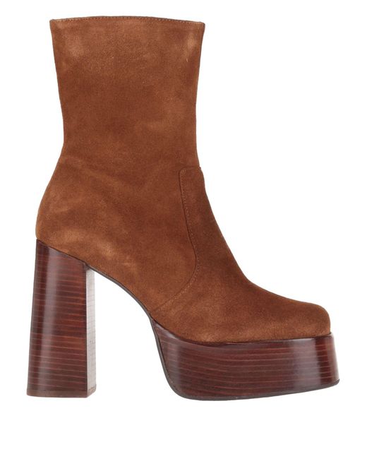 Jonak Brown Ankle Boots