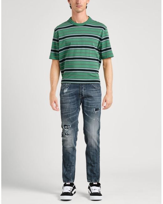 Daniele Alessandrini Blue Jeans Cotton, Elastane for men