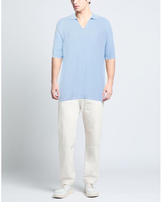 Rossopuro Blue Jumper for men