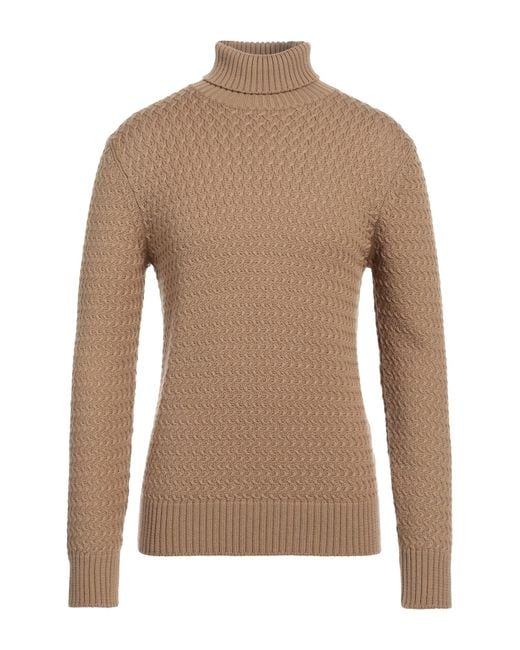 Circolo 1901 Rollkragenpullover in Brown für Herren