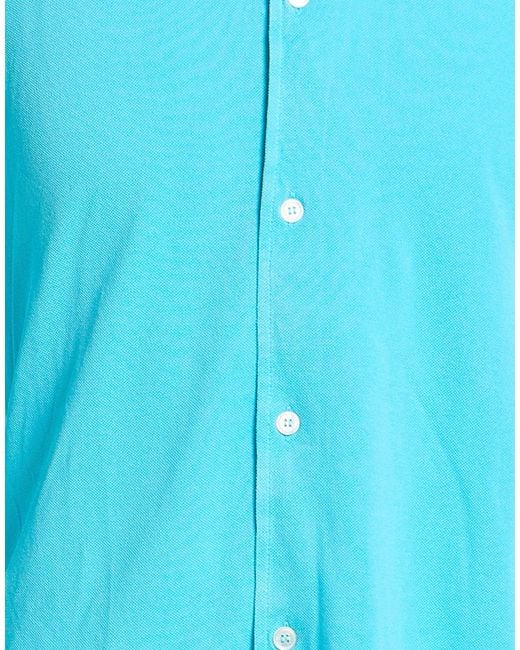 Fedeli Blue Shirts for men