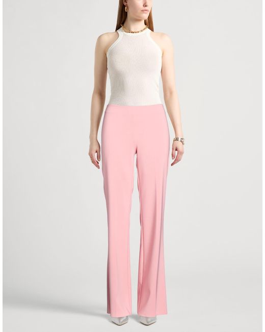 Rinascimento Pink Antique Rose Pants Polyester, Elastane