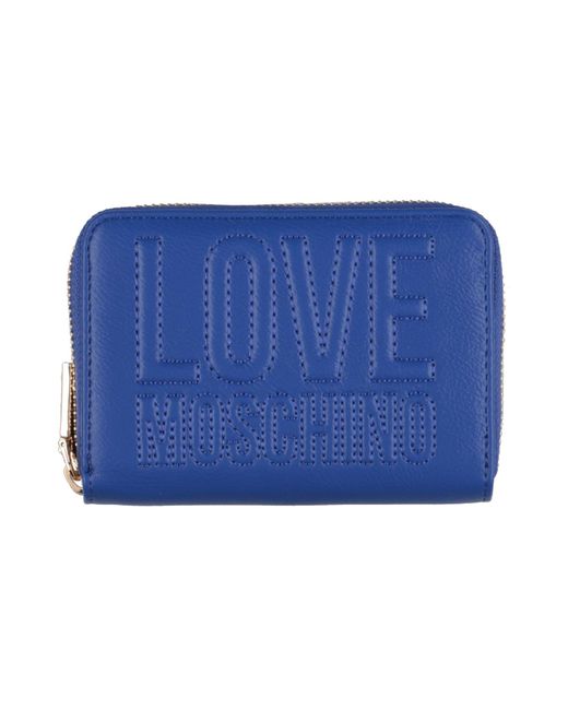 Love Moschino Blue Wallet