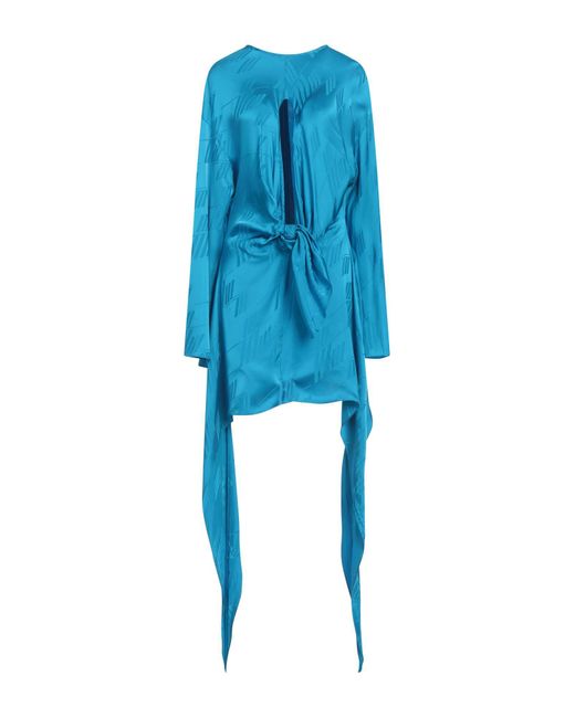 The Attico Blue Mini Dress