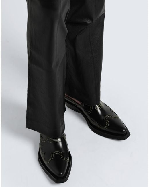 Ganni Black Mules & Clogs